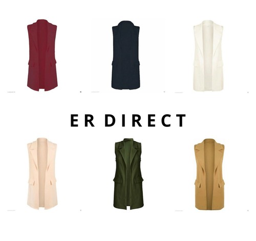Womens ladies crepe sleeveless - womens,
