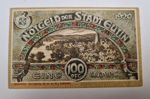 100 pfennig 1920 excellent - ,