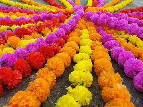 Artificial marigold - 10,