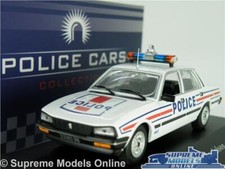 PEUGEOT 505 MODEL CAR POLICE