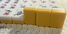 Mahjong Set 144 Yellow & White