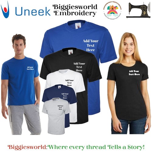 Uneek shirt personalised - t-shirt,