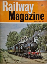 RAILWAY MAGAZINE 1975 -