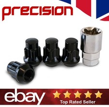 Black Locking Wheel Nuts for