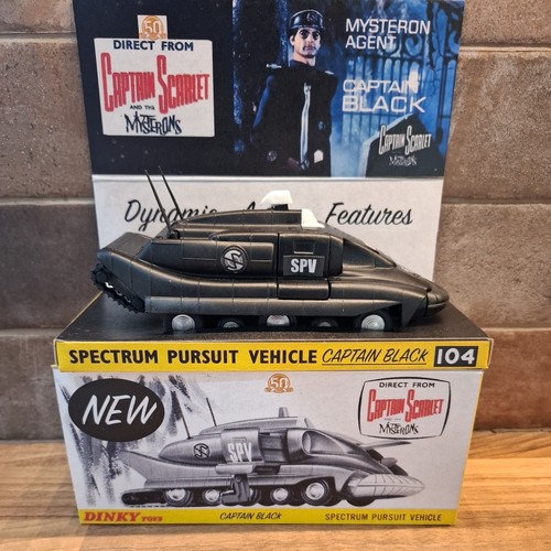 Dinky 104 spv captain black - captain,