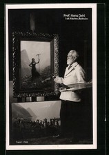 Postcard Balholm, Prof. Hans