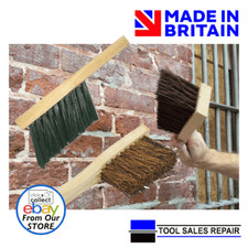 Brickwork Lime Mortar Cleaning Churn Brush - Made in UK -
