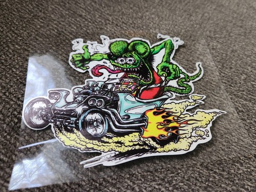 Rat fink decal - fink, sticker