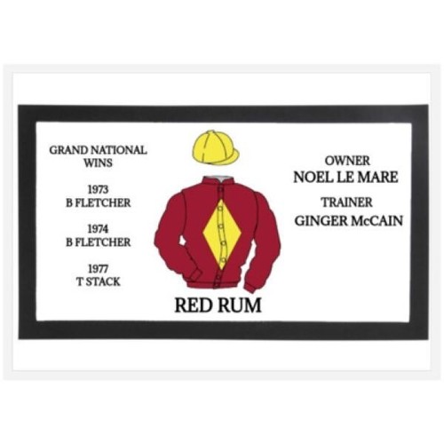 Red rum racing bar - red,
