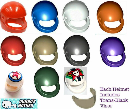 Lego minifigure helmet - lego,