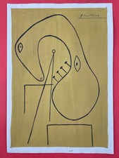 Pablo Picasso Drawing on paper