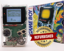 Rare Nintendo Game Boy DMG-01 Clear 1995 GIG PAL Boxed + IPS + 6 Games