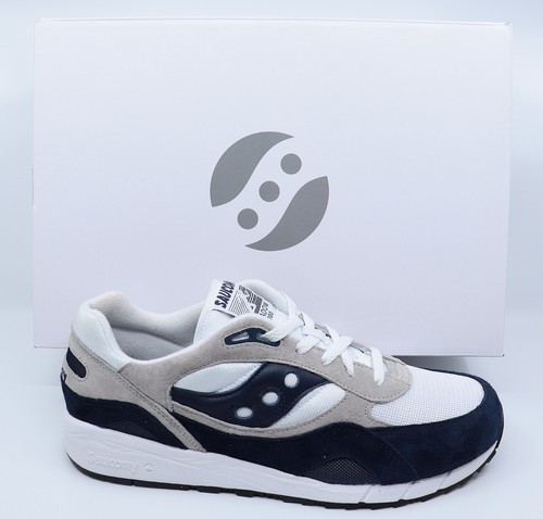 Saucony shadow 6000 white - 6000, white/navy