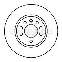 Borg beck front - x2, brake