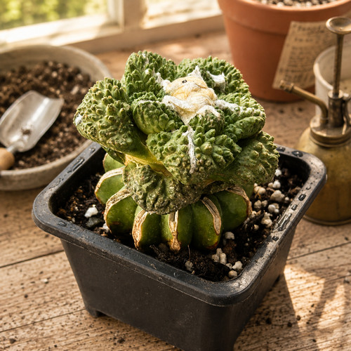 Living rock cactus - cactus, 'godzilla'