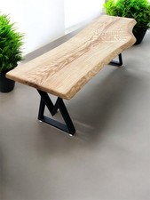 Solid Wood Live Edge Slab