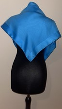 Vintage Italian Blue Scarf