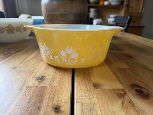 Vintage rare pyrex usa garden - vintage,