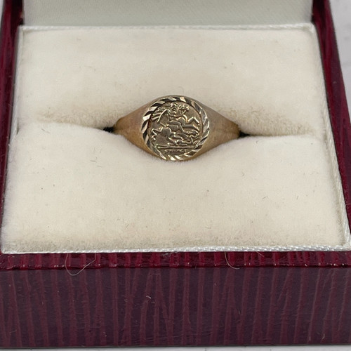 9ct yellow gold george - 9ct,