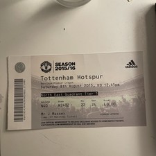 TICKET 2015/16 Manchester