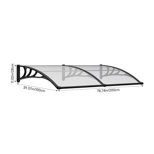200x100cm outdoor door shelter - door,