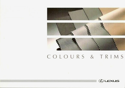 Lexus colour trim 1996 1997 - lexus,