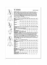 Vogue Paper Sewing Pattern