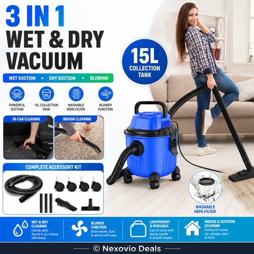 15l wet dry - &, cleaner