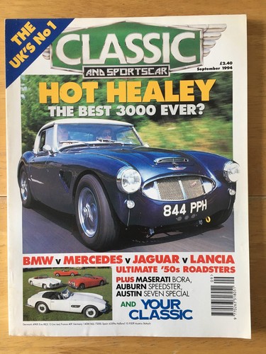 Classic sports cars magazine - classic, &