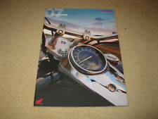 Honda Motorcycle Sales Brochure 2007 Customs vtx1800 1300s 750dc 750c 125c