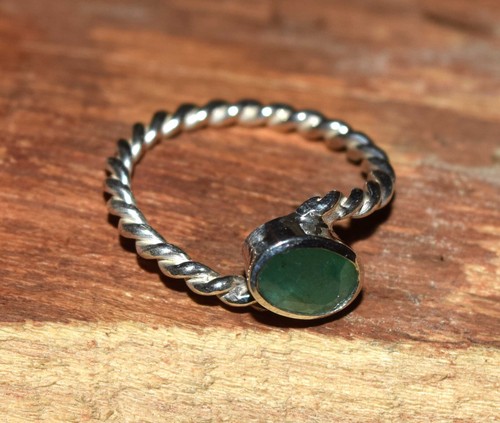 Emerald ring 925 solid - ring,
