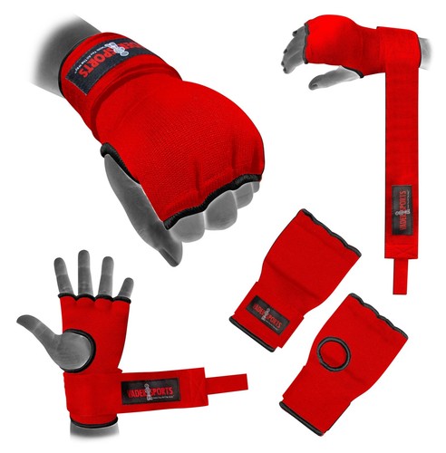 Hand wrap red padded - hand,