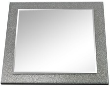Speckled Silver Wall Mirror