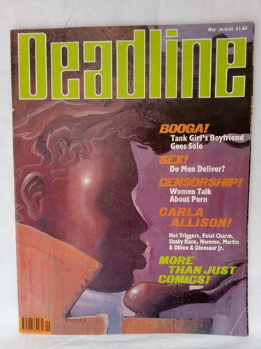 Deadline comic magazine - comic,