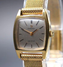 Vintage 1969 [Near MINT] Omega De Ville Cal.620 Manual Wind Silver Dial Women's