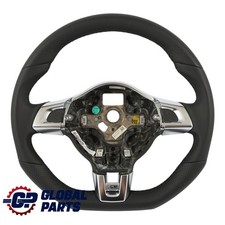 VW Scirocco III Polo 6R Steering Wheel R-Line NEW Black Leather 1K8419091P