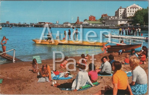 Swanage dorset beach boats and - swanage,
