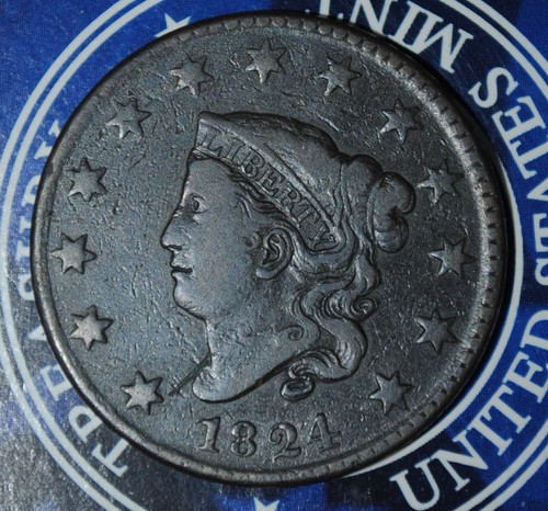 1824 coronet large - 1824,