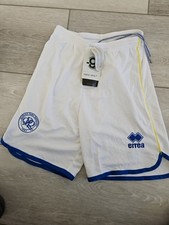 Childs Official Errea QPR 21/22 Home Shorts, Sizes 5-12 yrs BNWT