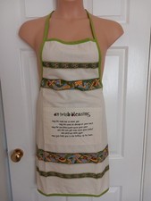 An Irish Blessing Apron 100% Cotton Ideal Gift