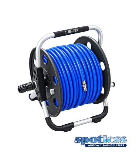 Window cleaning hose reel - window,