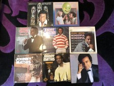Johnny Mathis 8 LP Bundle  When A Child Is Born Christmas Vinyl Albums
