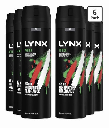 Lynx africa body spray 48h - spray,