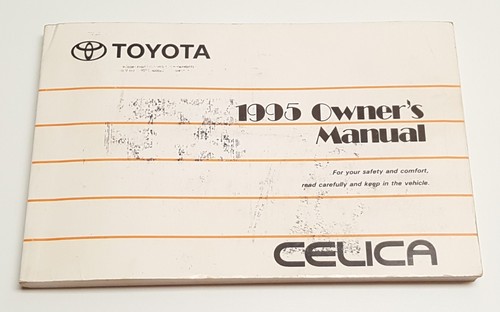 1995 toyota celica owners - toyota,