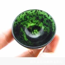 RARE CHINESE GREEN JADE BOWL Teaware