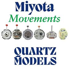 MIYOTA Quartz Watch Movements Replacement MANY MODELS Watchmakers Replace Repair