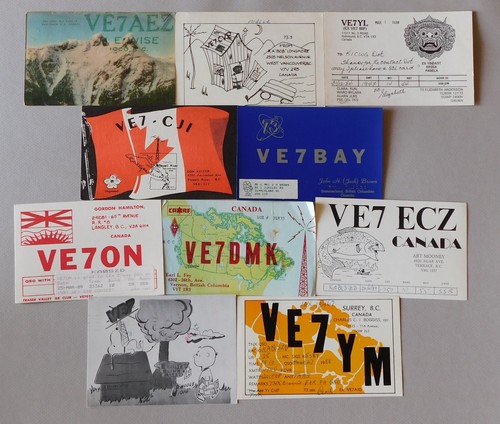 Qsl amateur radio cards - qsl,