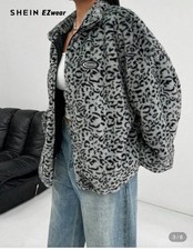 Faux Fur Leopard Print Fleece