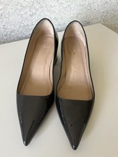 L K Bennett Navy Leather