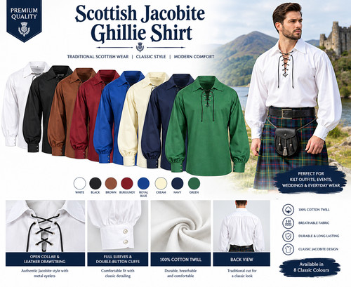 Men scottish jacobite - scottish,